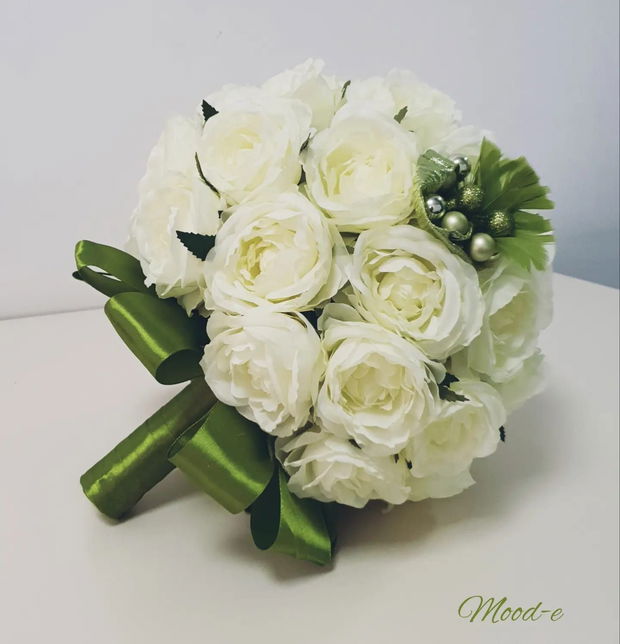 Buchet mireasă Lime Fresh