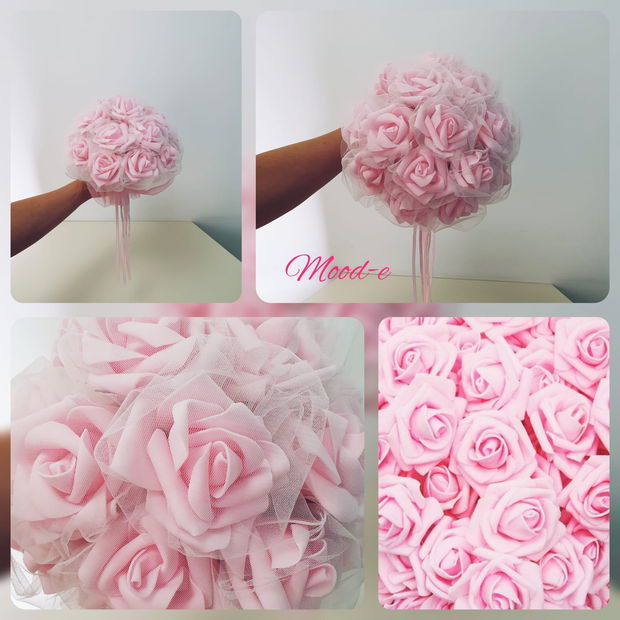 Buchet mireasă Cotton Candy