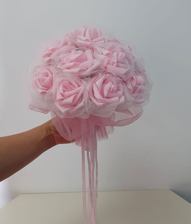 Buchet mireasă Cotton Candy