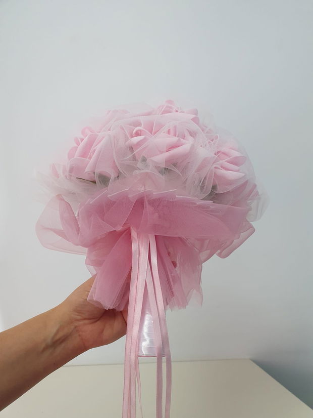 Buchet mireasă Cotton Candy