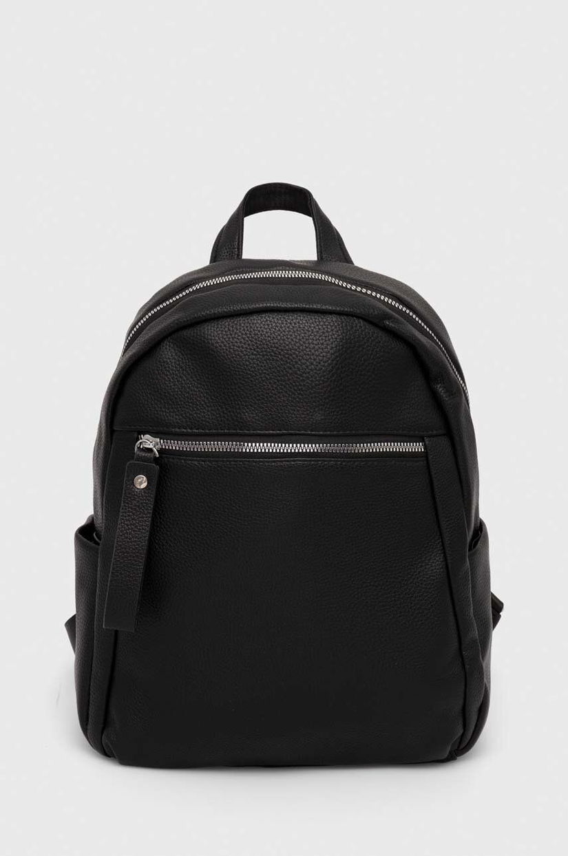 Answear Lab rucsac femei, culoarea negru, mic, neted