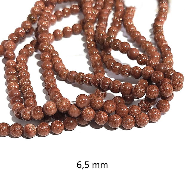 Margele Goldstone,  6,5 mm