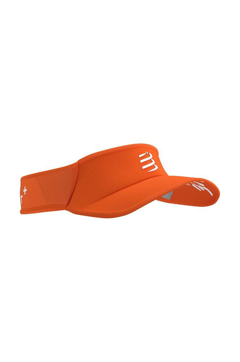 Compressport sapca cozoroc Visor Ultralight culoarea portocaliu, cu imprimeu, XHWU3894