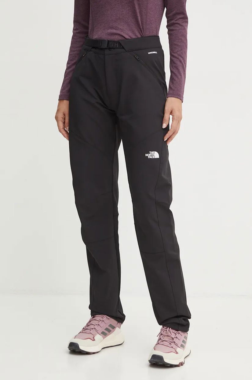 The North Face pantaloni Diablo femei, culoarea negru, NF0A7Z894H01