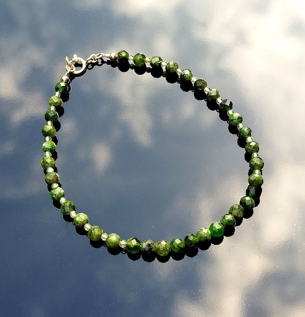 Cromdiopsid si peridot