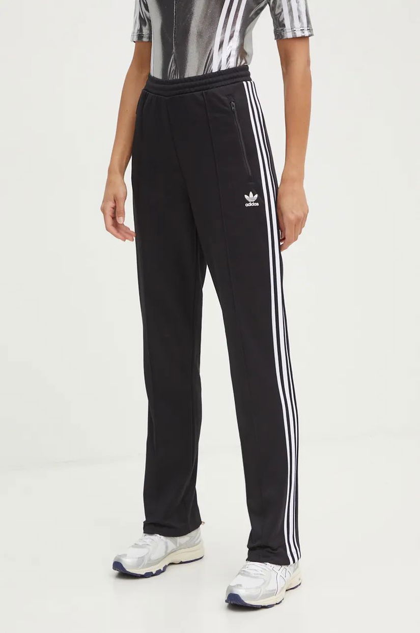 adidas Originals pantaloni de trening Adicolor culoarea negru, cu imprimeu, IW3171