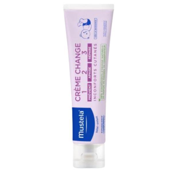 Crema pentru schimbatul scutecului Mustela Vitamin Barrier 1-2-3, 50 ml