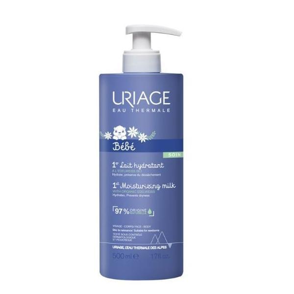 Lapte hidratant Bebe, Uriage, 500 ml