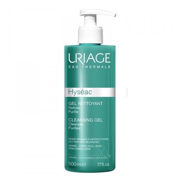 Gel de curatare Uriage Hyseac pentru tenul cu tendinta de ingrasare, 500 ml