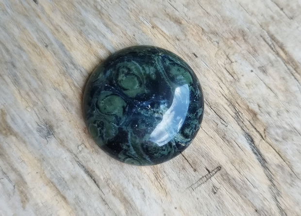 Cabochon jasp kambaba, 30 mm