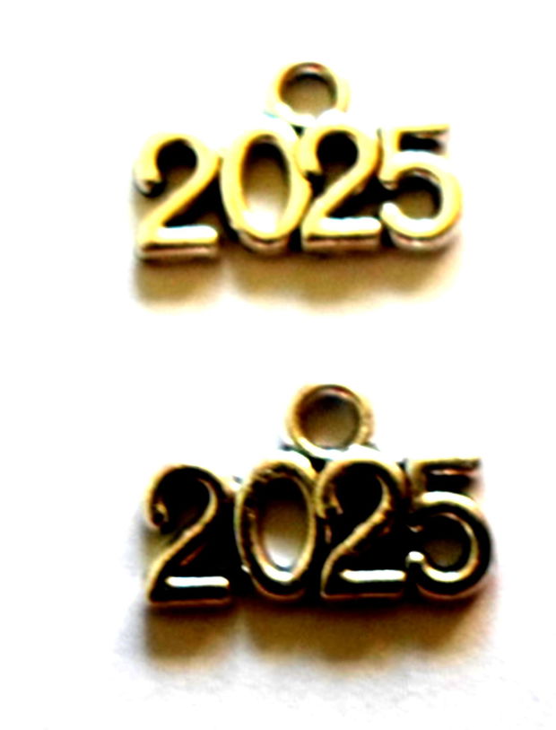 Charm metalic 2025 argintiu