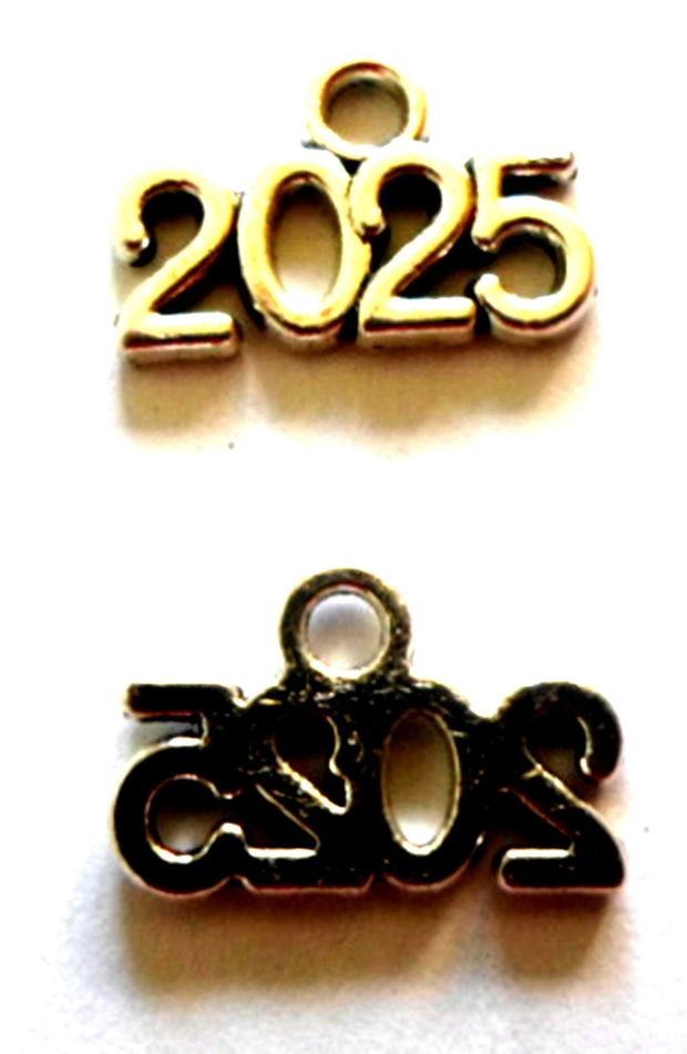 Charm metalic 2025 argintiu