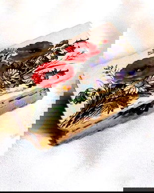 Cutie din lemn decorata 46638