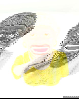 Pusculita mecanica din fonta pictata