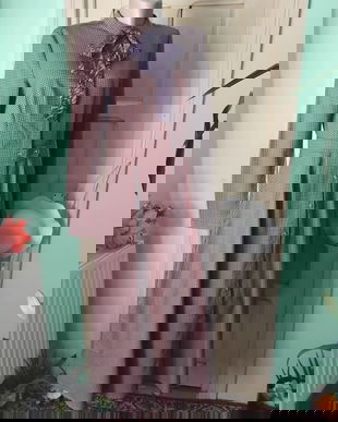 Rochie pepit ,cu talie inalta