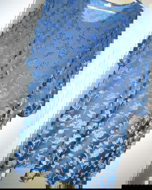 bluza eleganta negru/albastru  dame