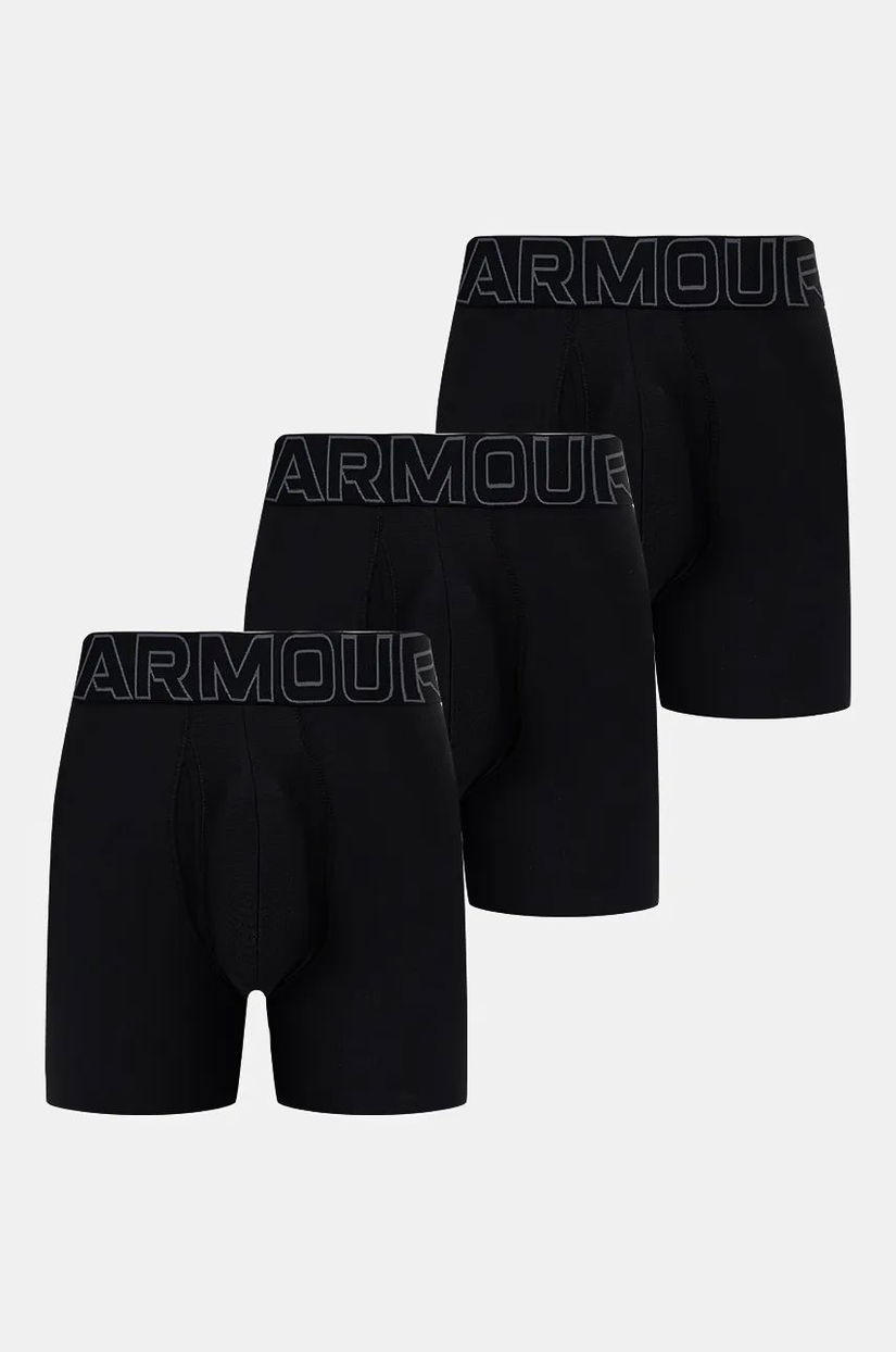 Under Armour boxeri 3-pack barbati, culoarea negru, 25UUSHJ073