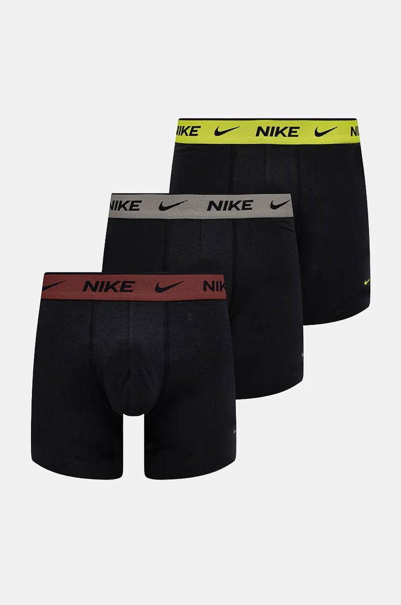 Nike boxeri 3-pack barbati, culoarea negru, 0000KE1007