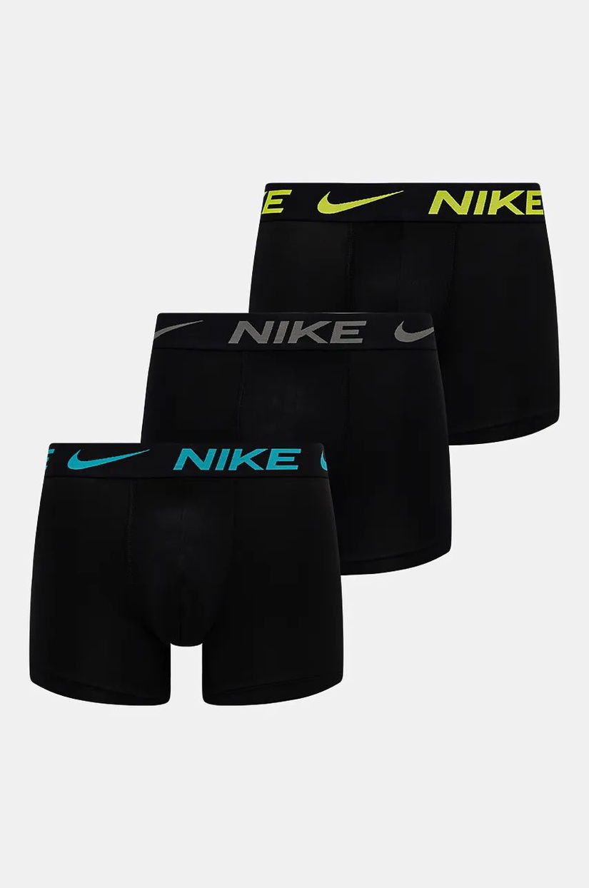 Nike boxeri 3-pack barbati, culoarea verde, 0000KE1157