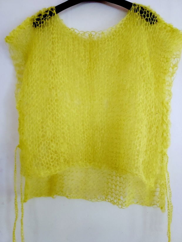 Tunica, poncho  lime