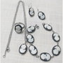 SET-INOX SI CAMEE ALB-NEGRU