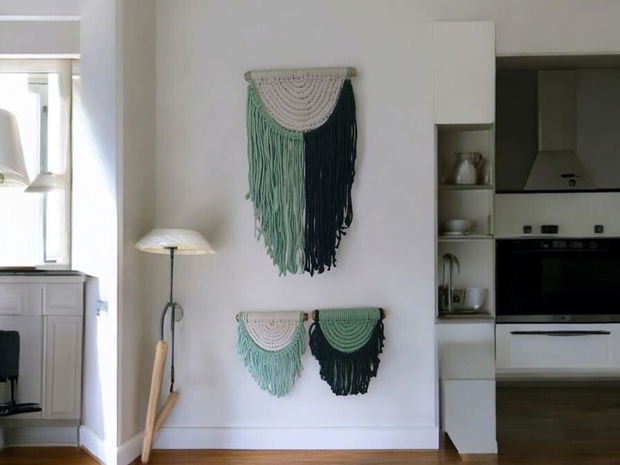 Macrame tapiserie de perete