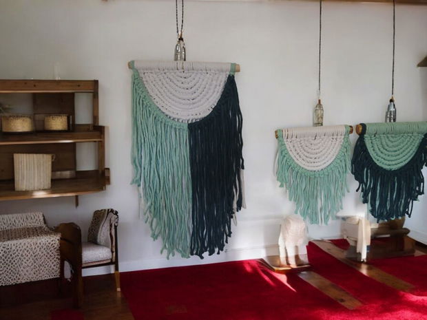 Macrame tapiserie de perete