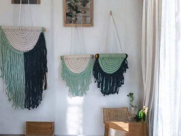 Macrame tapiserie de perete