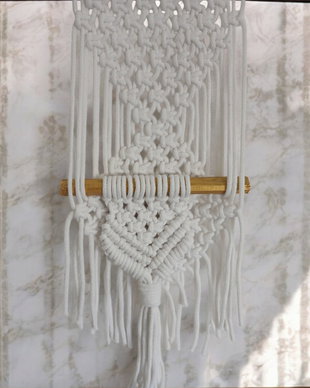 Macrame decoratiuni perete