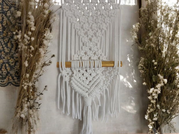 Macrame decoratiuni perete