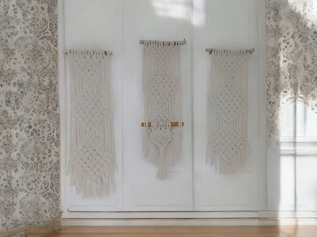 Macrame decoratiuni perete