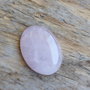 Cabochon cuart roz, 30*22 mm