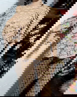 Bluza dantela  crosetata M-L