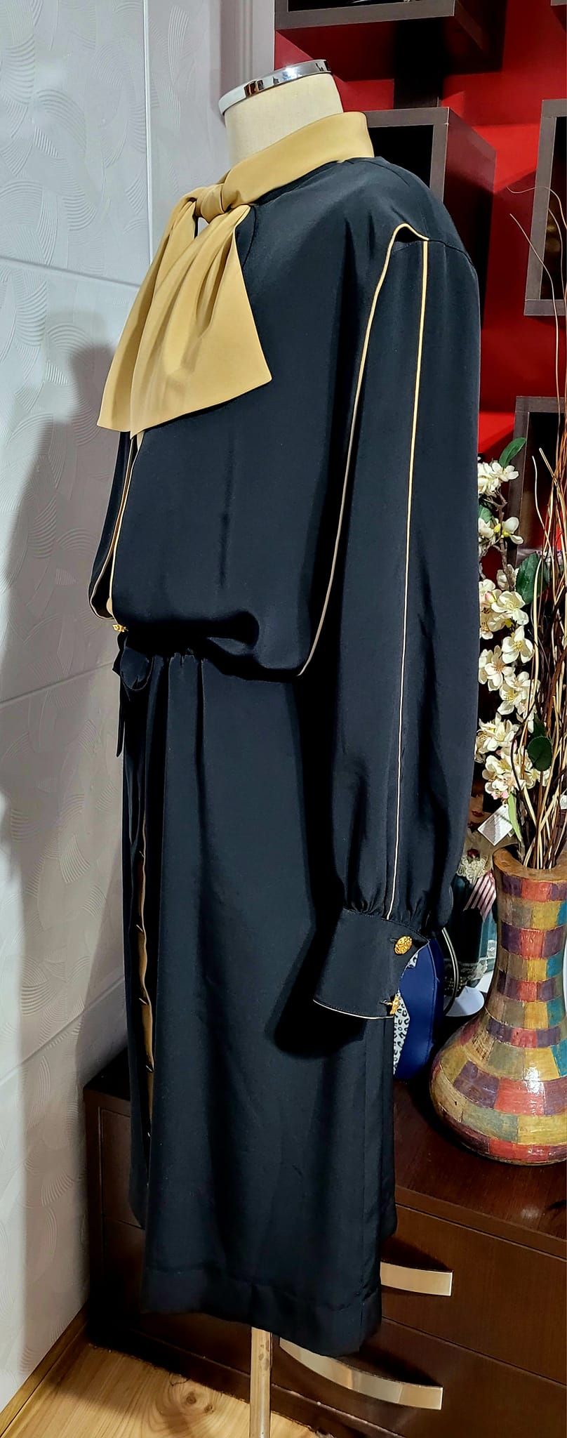 Rochie din triplu voal vintage