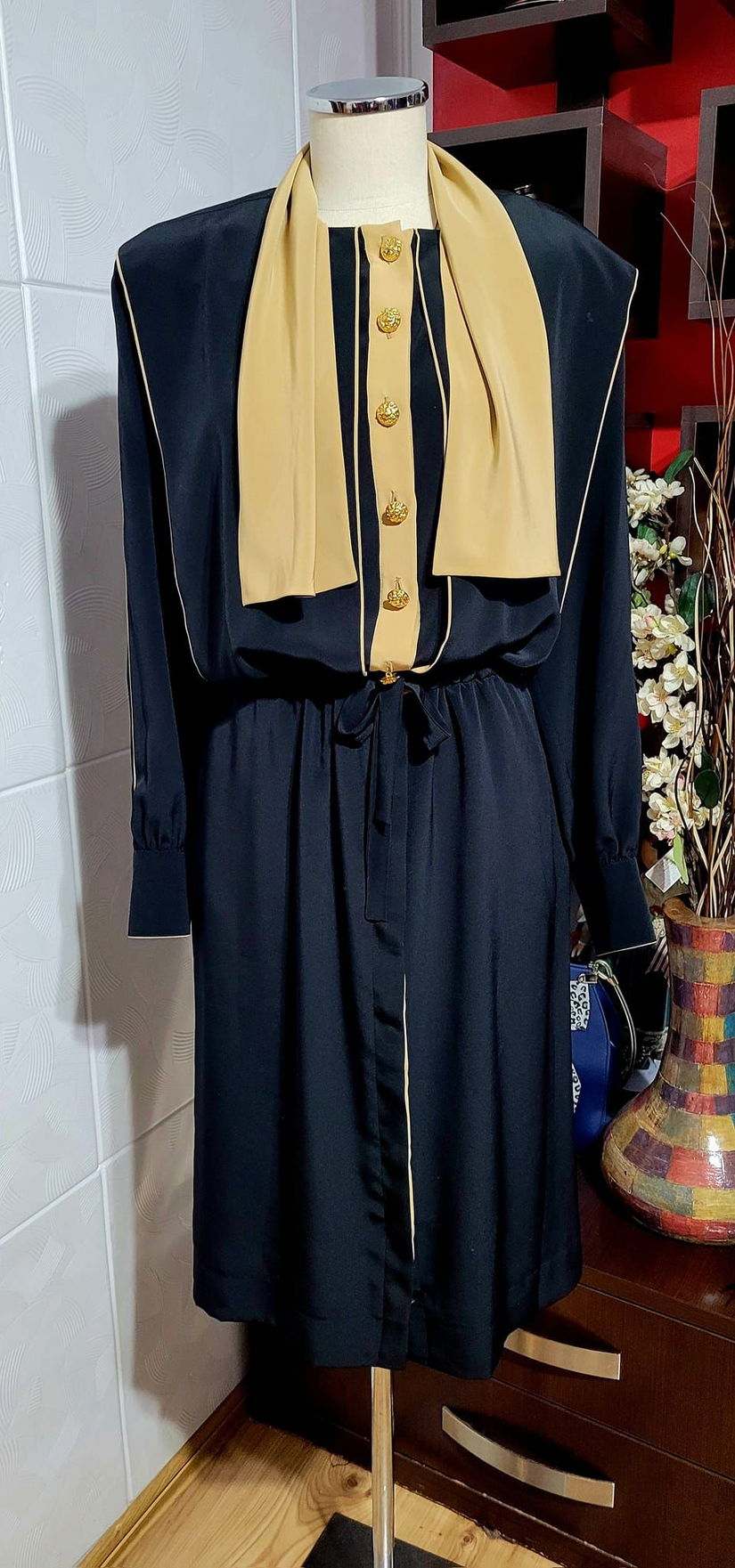 Rochie din triplu voal vintage