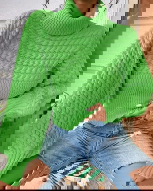 Pulover tricotat modern