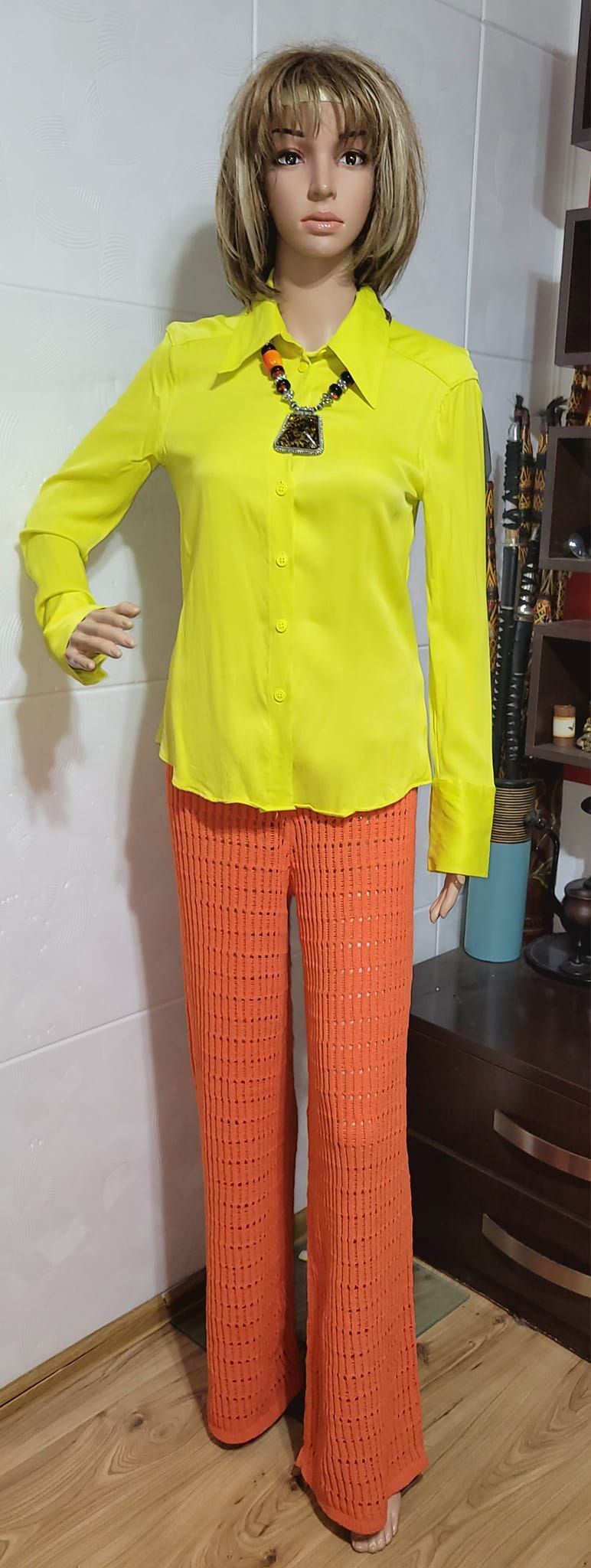 Pantalon  Zara M-L