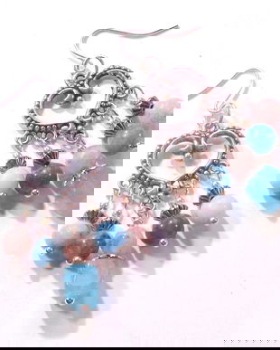 Cercei apatit si opal