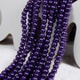 Perle din sticla, 3 mm, mov-76
