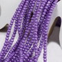 Perle din sticla, 3 mm, mov-37