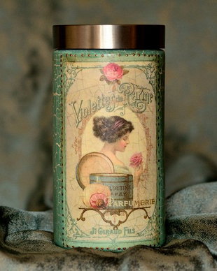 Borcan depozitare :Vintage Lady