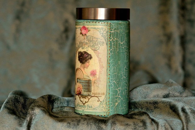 Borcan depozitare :Vintage Lady