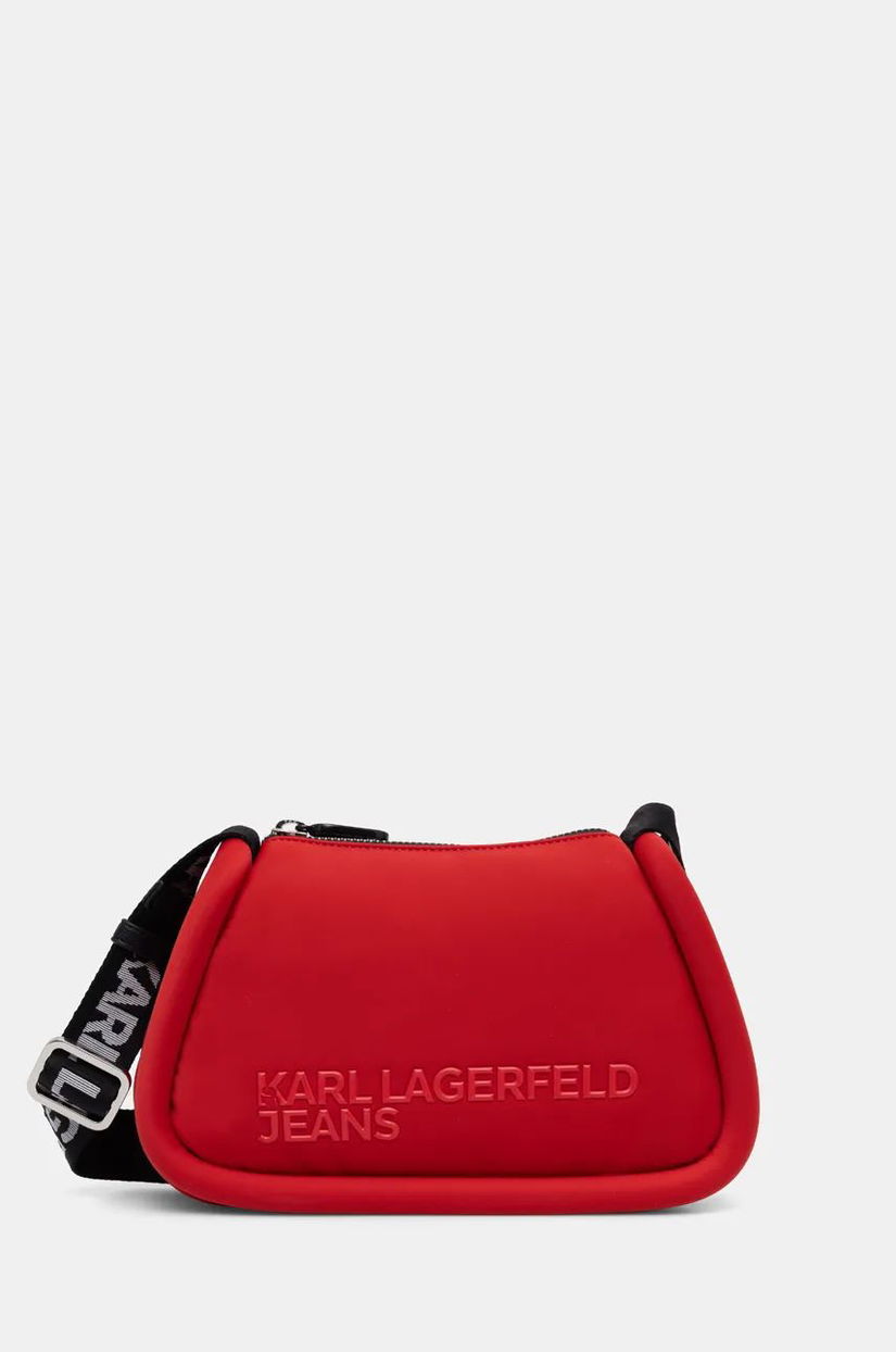 Karl Lagerfeld Jeans poseta culoarea rosu, 246J3018