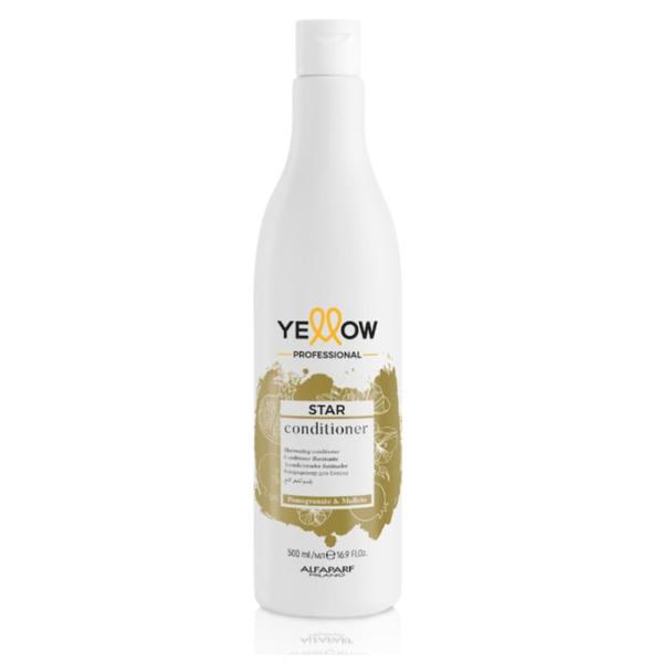 Balsam Iluminator pentru Toate Tipurile de Par - Alfaparf Milano Yellow Professional Star Conditioner, 500 ml