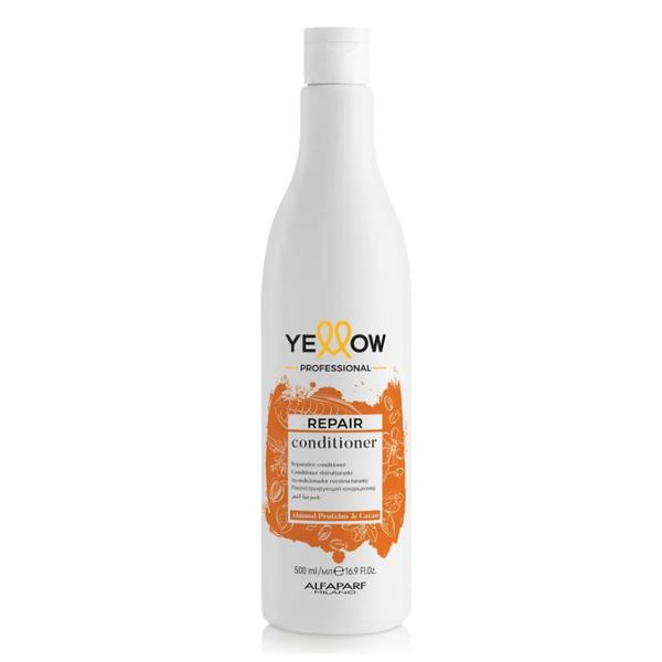 Balsam Reparator pentru Parul Deteriorat - Alfaparf Milano Yellow Professional Repair Conditioner, 500 ml