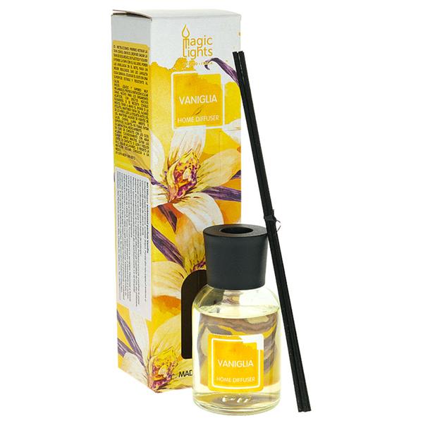 Difuzor Ambiental cu Parfum de Vanilie 19260 - Vaniglia Home Diffuser, Magic Lights, 50 ml