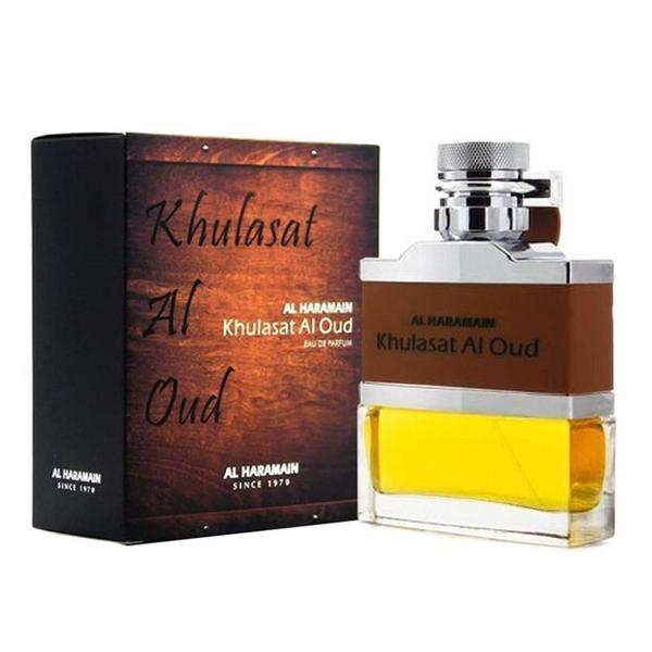 Apa de Parfum pentru Barbati - Al Haramain EDP Khulasat Al Oud Spray, 100 ml