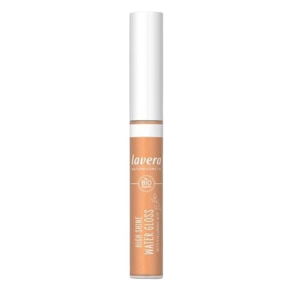 Gloss Bio pentru Buze - Lavera, High Shine Water Gloss, nuanta Golden Solaris 03, 5.5 ml