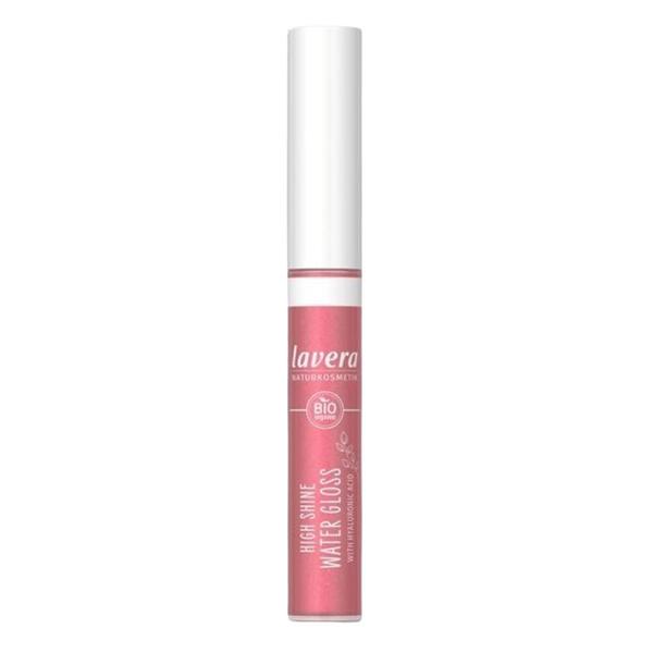 Gloss Bio pentru Buze - Lavera, High Shine Water Gloss, nuanta Pink Lagoon 04, 5.5 ml