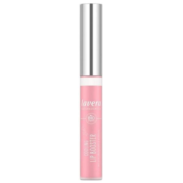 Gloss cu Efect de Marire a Buzelor - Lavera Cooling Lip Booster, 5.5 ml